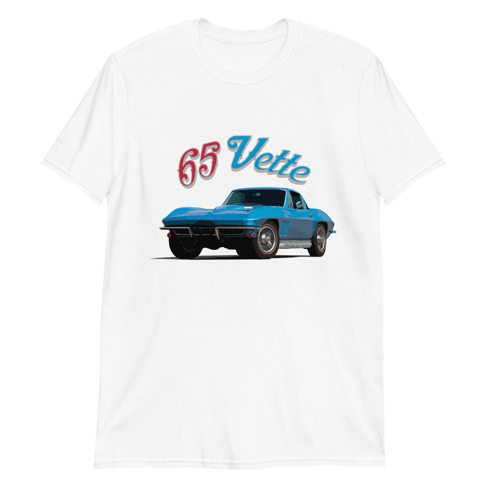 1965 Corvette Coupe C2 Vette Classic Collector Car Custom T-Shirt
