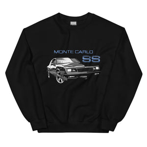 1984 Chevy Monte Carlo SS Classic Car Unisex Sweatshirt