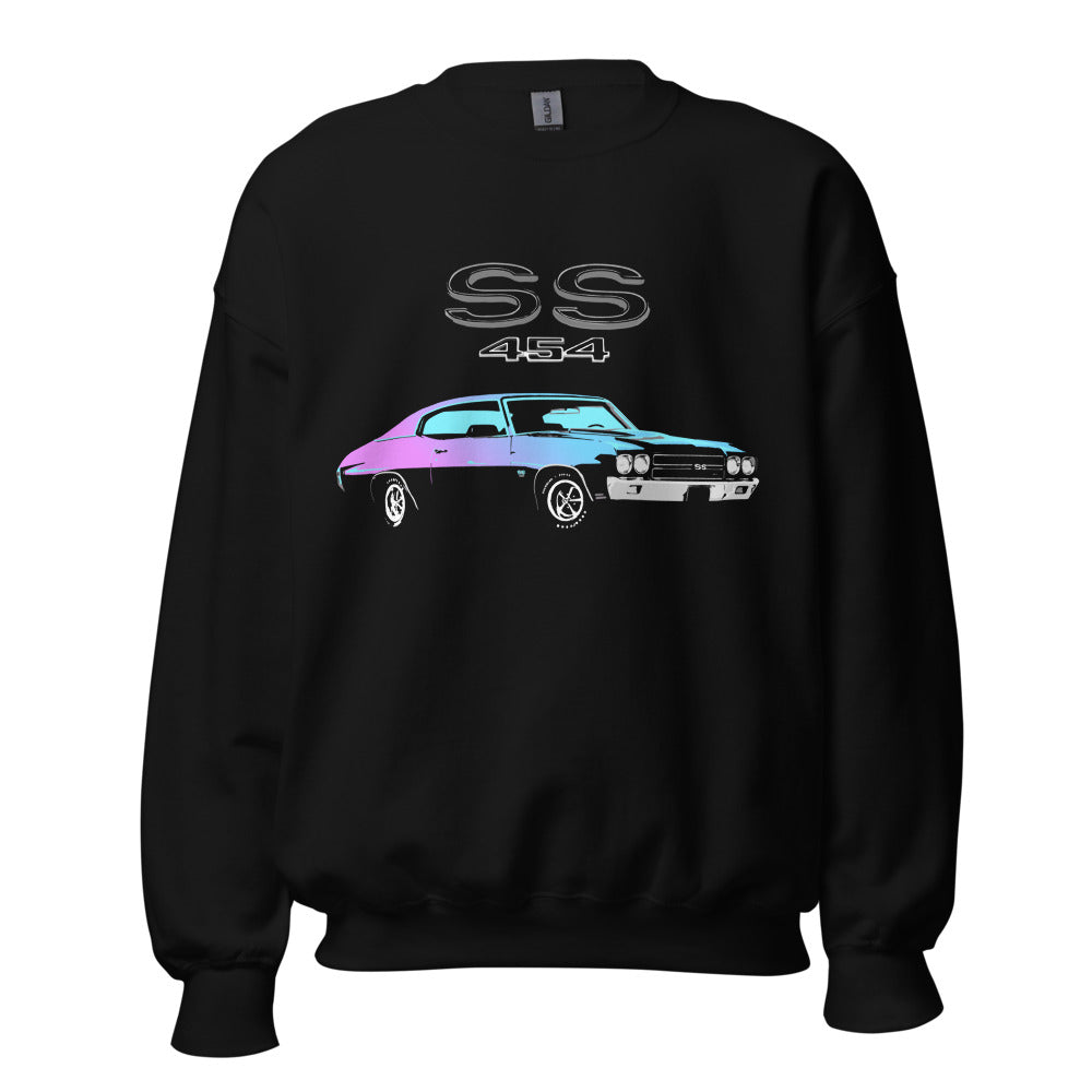 1970 Chevy Chevelle 454 SS LS6 Miami Nights Edition Muscle Car Owner Sweatshirt