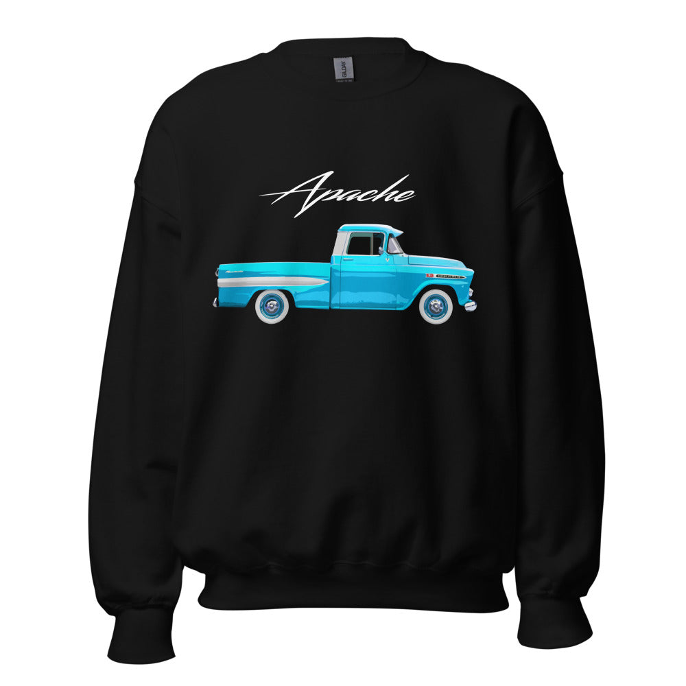 1959 Chevy Apache 31 Fleetside Antique Pickup Truck Sweatshirt