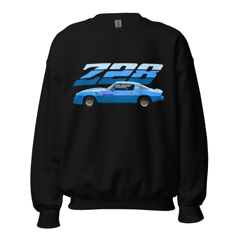 1980 Camaro Z28 Classic Car Club Custom Sweatshirt