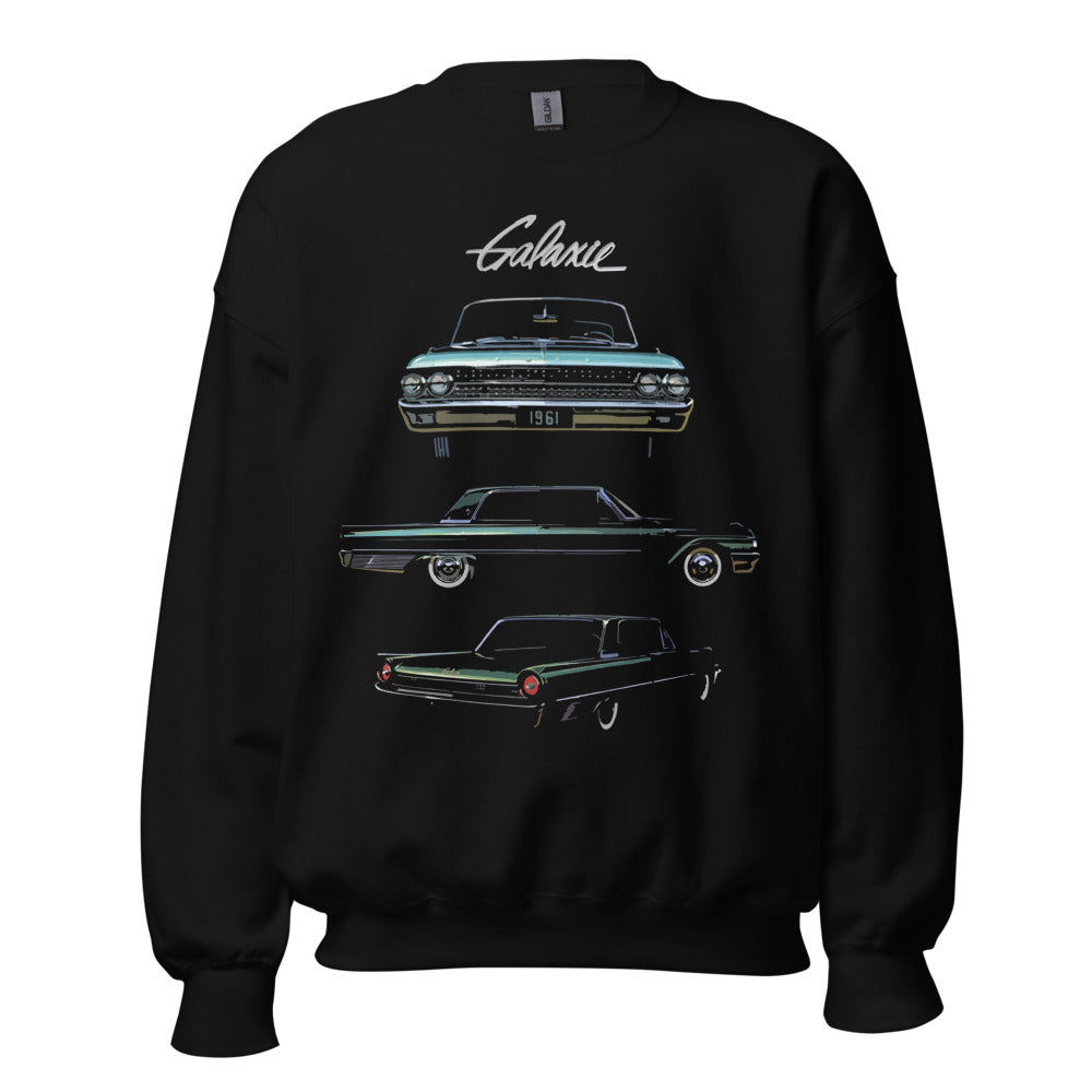 1961 Galaxie Collector Car Owner Gift Classic Cars Nostalgia Sweatshirt