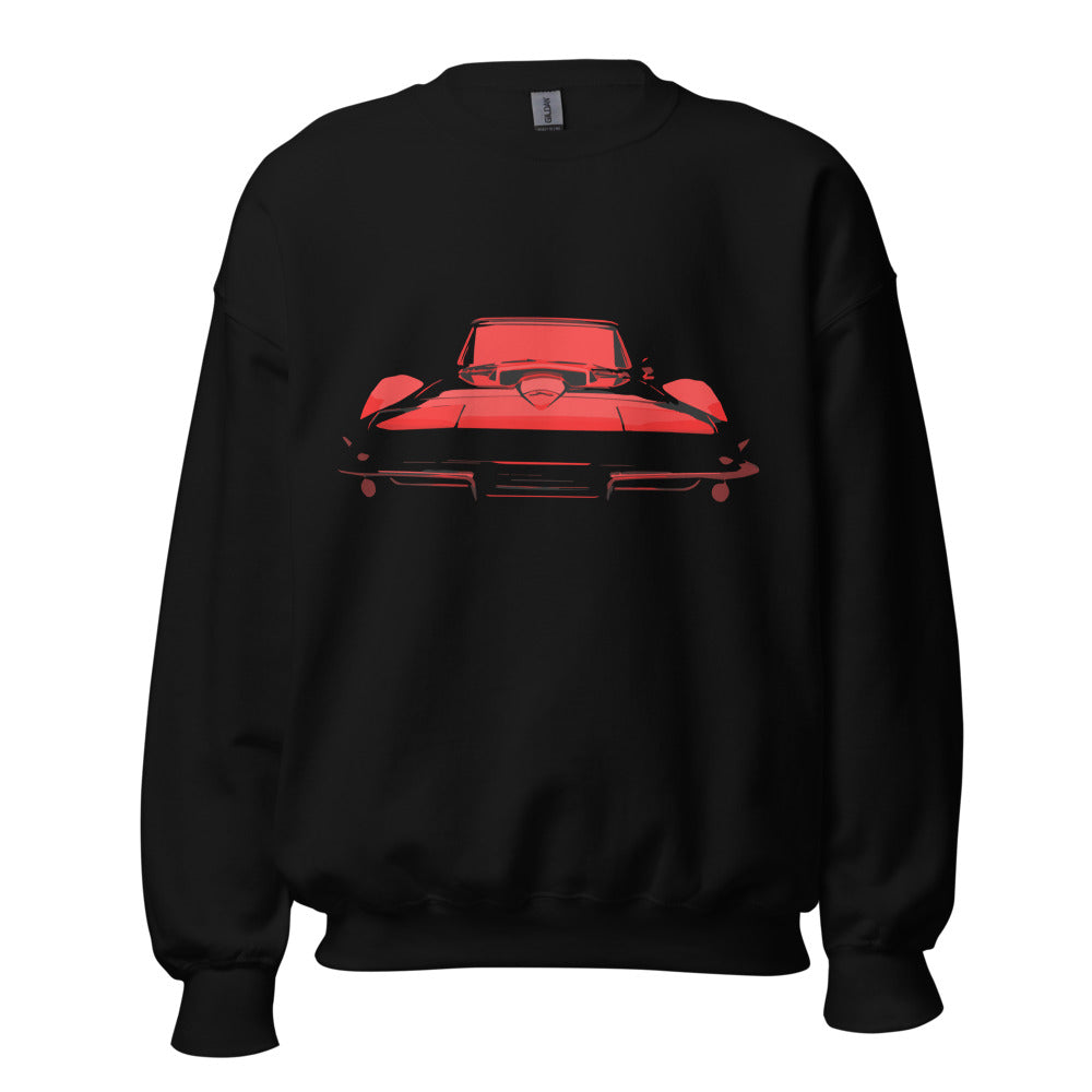 1967 Corvette C2 Red Hue Classic car Owner Gift Sweatshirt