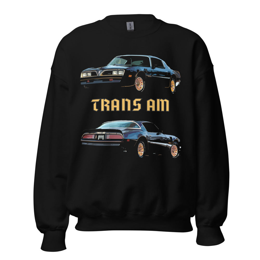 1977 Firebird Trans Am Muscle Car Club Custom Sweatshirt