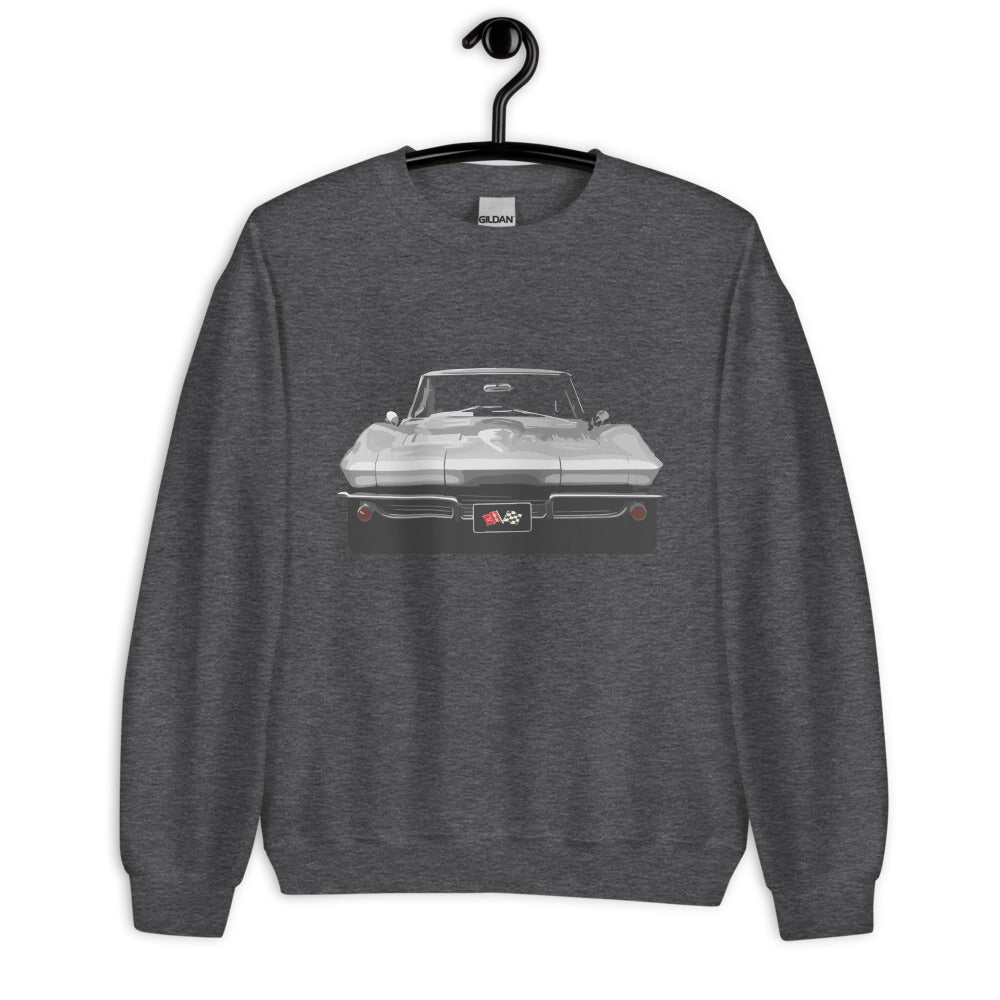 1963 Corvette Stingray Collector Car Owner Gift Unisex Sweatshirt