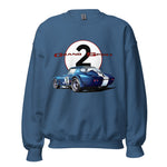 1963 Corvette Grand Sport Racer Vintage Race Car Unisex Sweatshirt