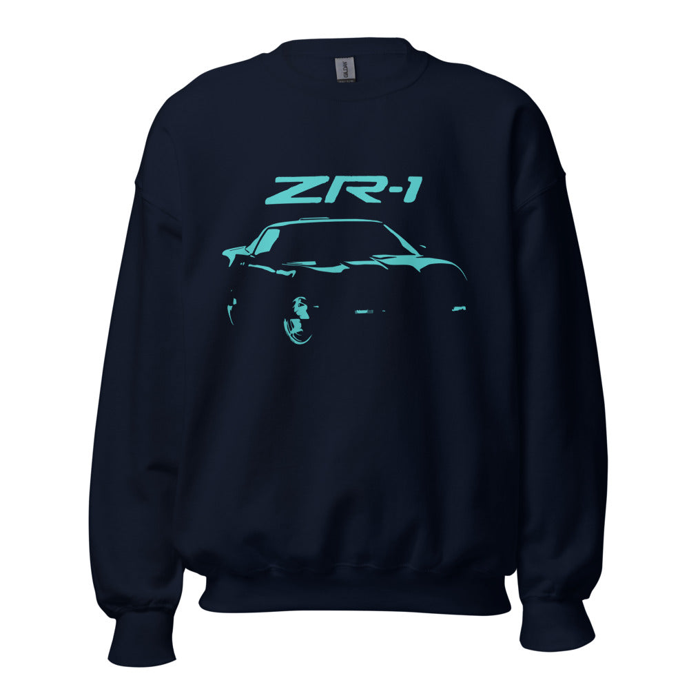 1990 Corvette C4 ZR-1 Miami Nights Edition Custom Vette ZR1 Car Club Sweatshirt