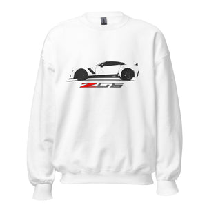 2015 Corvette Z06 C7 Vette Owner Gift Custom Car Club Sweatshirt