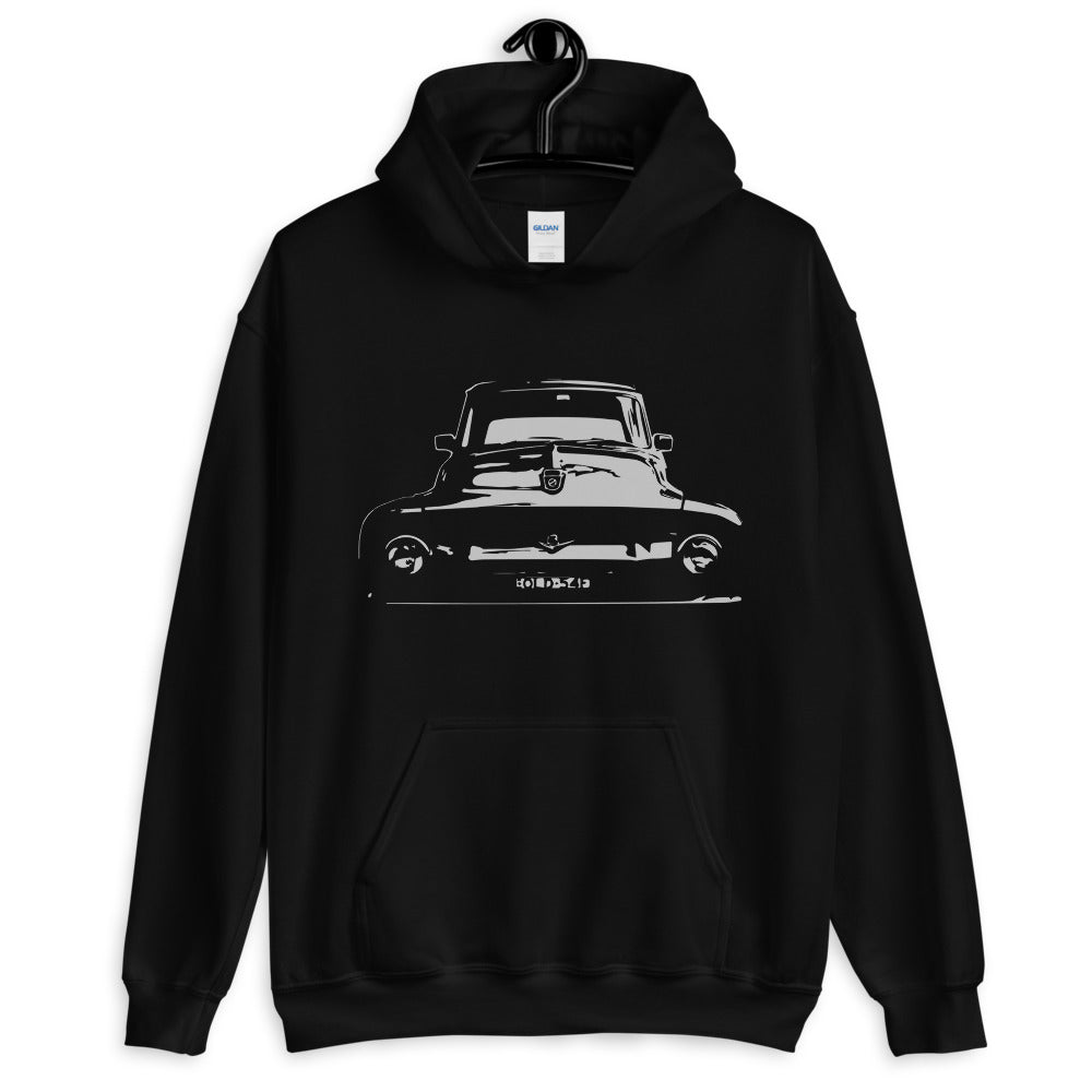 Ford F100 Antique Truck Black Hoodie