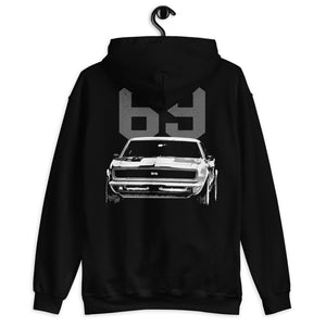 American Antique Collector Muscle Car 1969 Chevy Camaro Unisex Hoodie