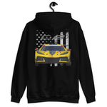 2022 Corvette C8 Race Car IMSA GTD GT Daytona Pro Unisex Hoodie