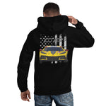 2022 Corvette C8 Race Car IMSA GTD GT Daytona Pro Unisex Hoodie