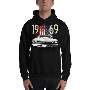 1969 Chevy Chevelle USA American Muscle Car Hoodie