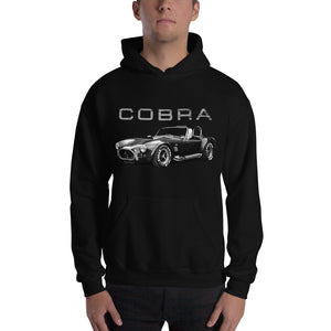 AC Shelby Cobra Vintage Muscle Car Hoodie Black