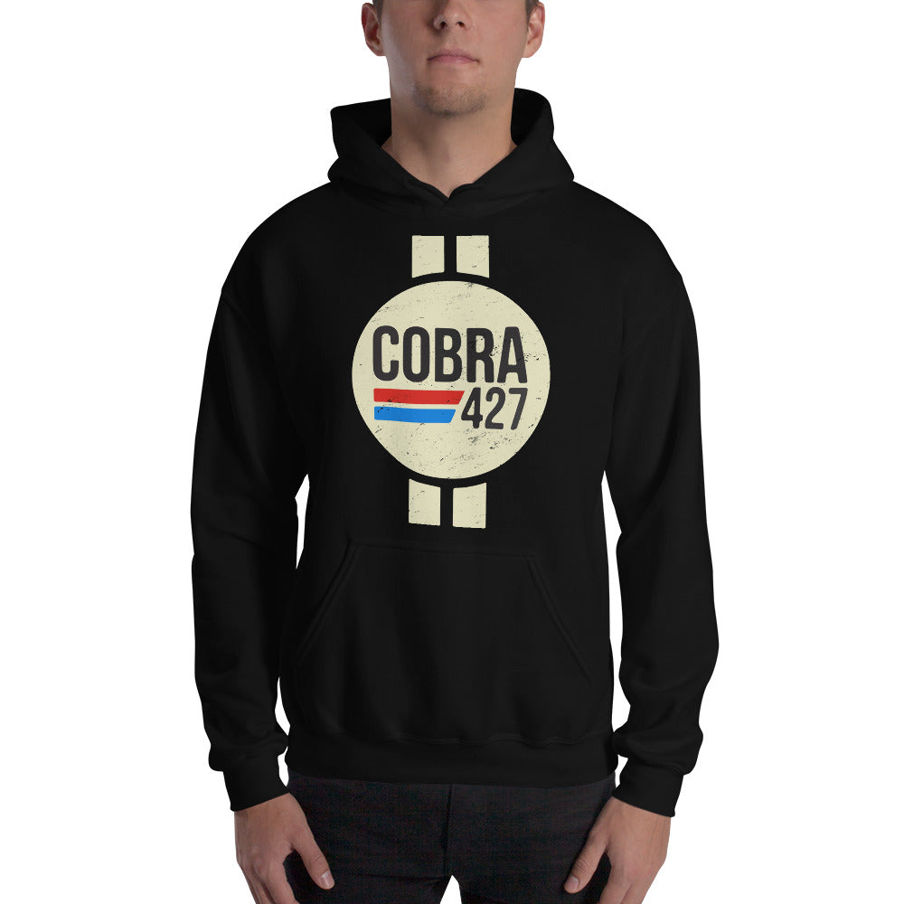 Shelby Cobra 427 Muscle Car Retro Logo Hoodie Sweatshirt