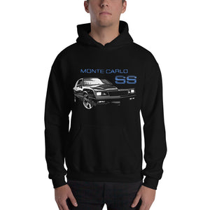 84 Chevy Monte Carlo SS Classic Car Hoodie