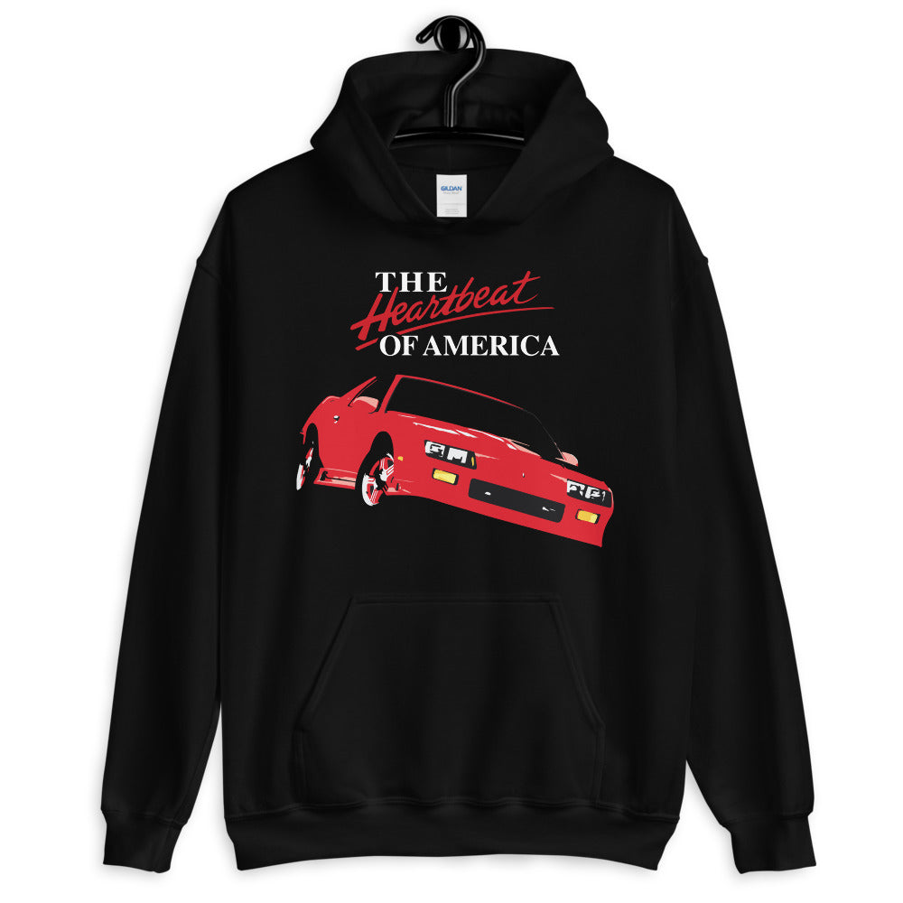 1991 Chevy Camaro 3rd Gen Heartbeat of America Unisex Hoodie