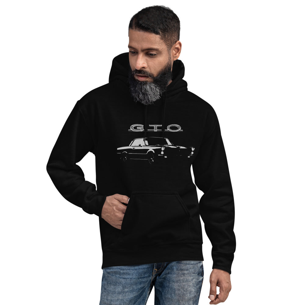 1965 GTO Vintage Muscle Car Collector Gift Unisex Hoodie