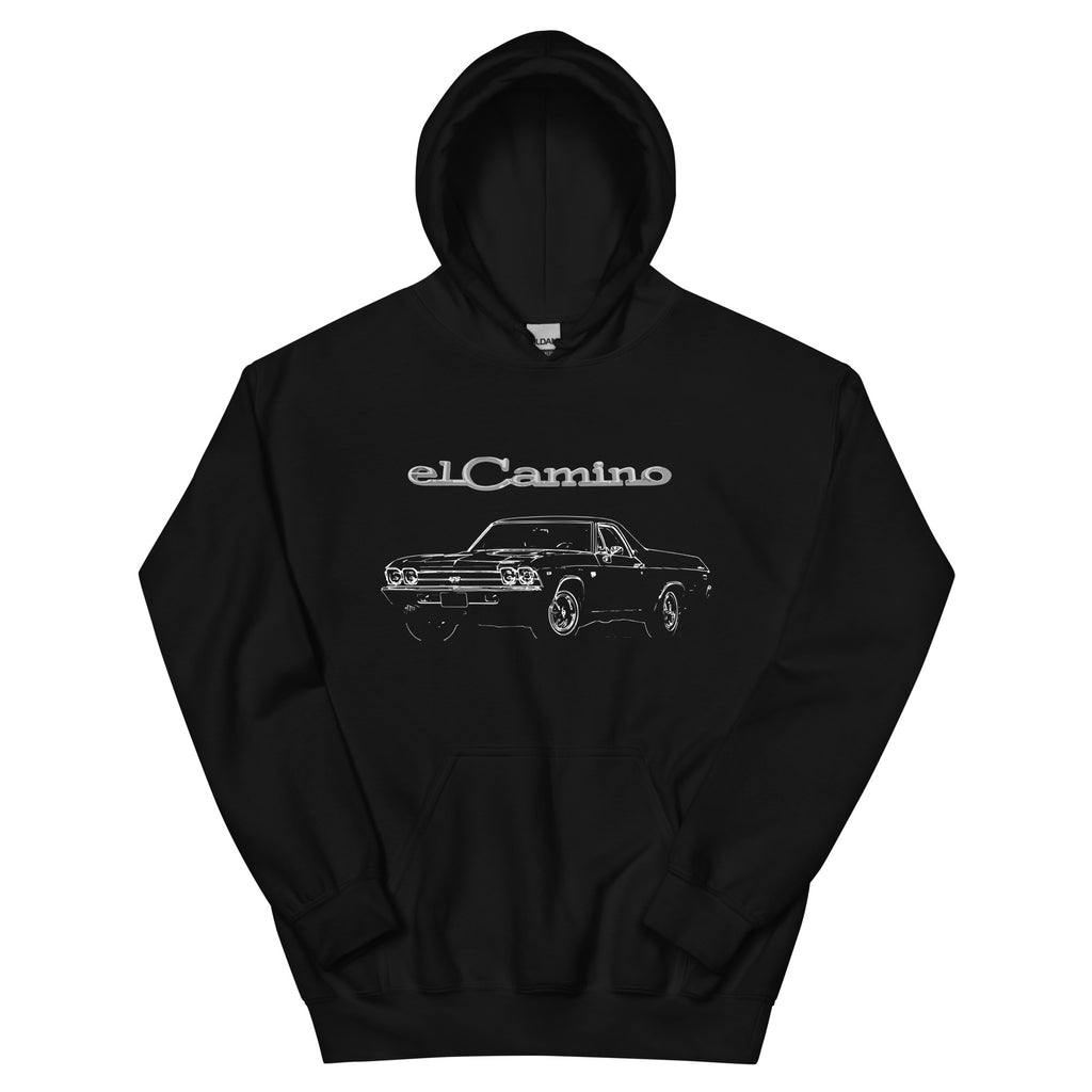 1969 Chevy El Camino Antique Collector Car Gift Unisex Hoodie