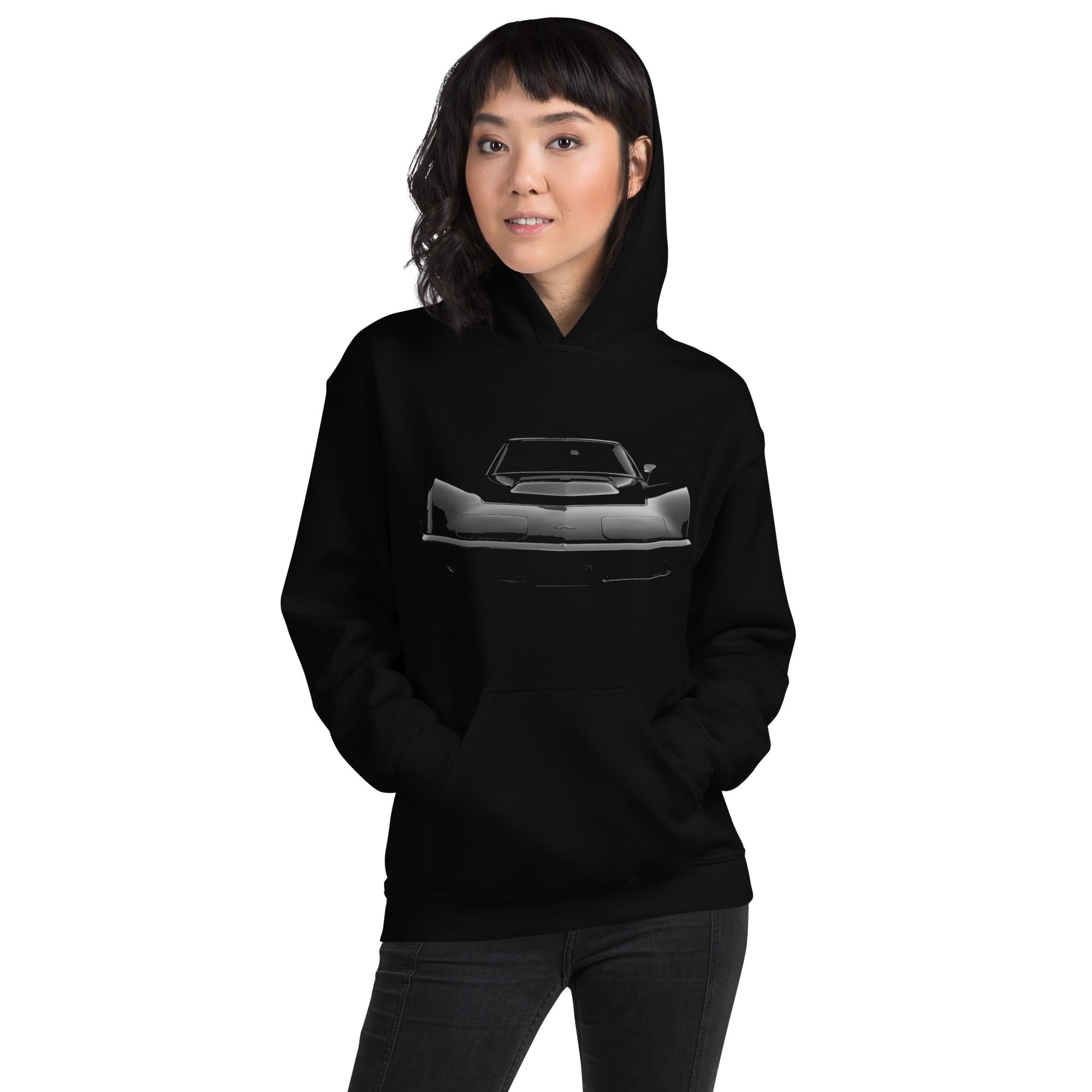 Chevy Corvette C3 Muscle Car Classic Cars Owner Gift Unisex Hoodie
