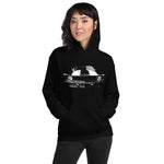 First Gen Chevy Camaro Black Muscle Car Owner Gift Unisex Hoodie