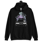 Widebody Fox Body Mustang Retro Miami Palms Unisex Hoodie