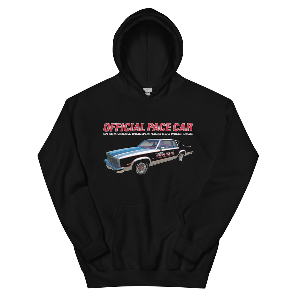 1977 Olds Delta 88 Pace Car Indianapolis 500 Unisex Hoodie