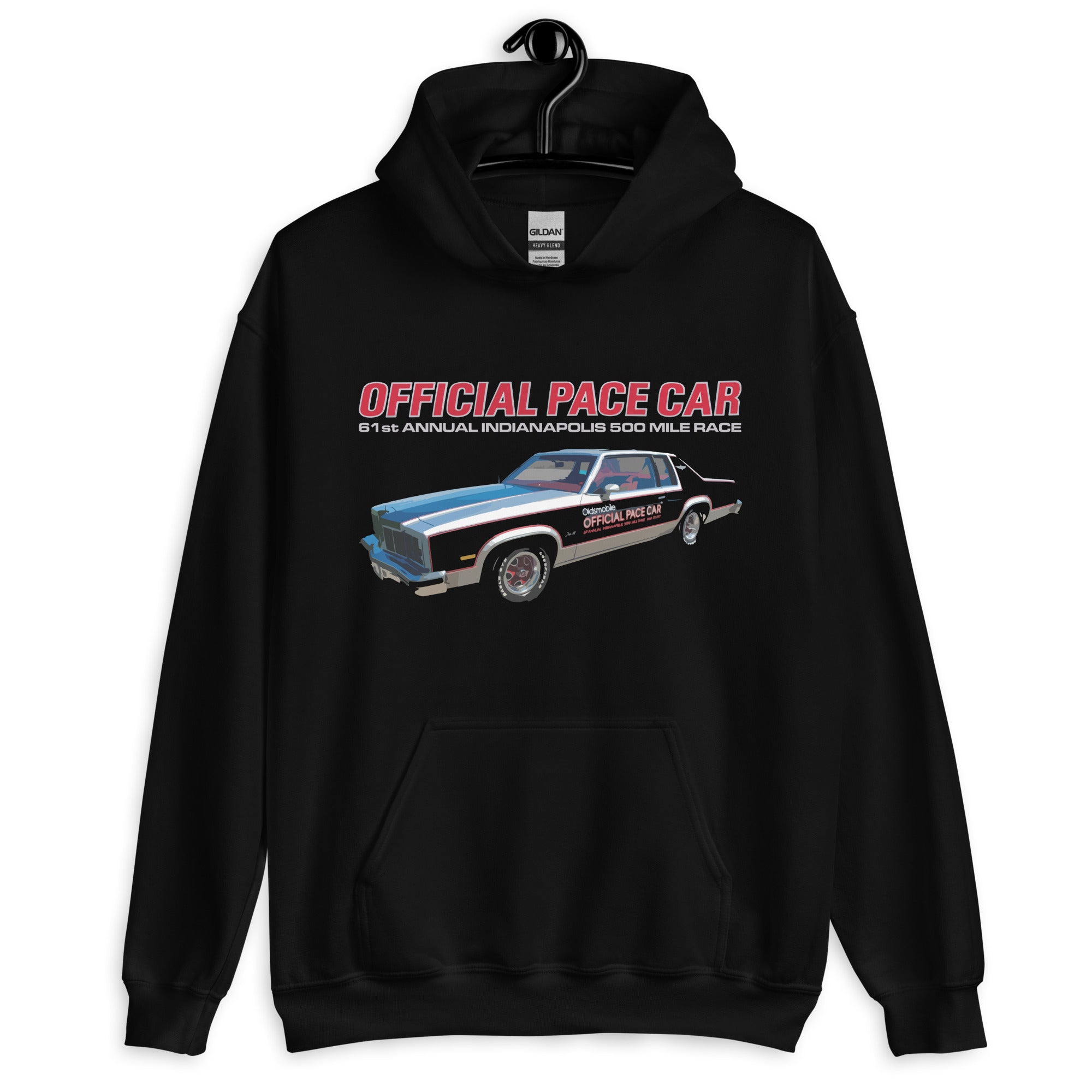 1977 Olds Delta 88 Pace Car Indianapolis 500 Unisex Hoodie