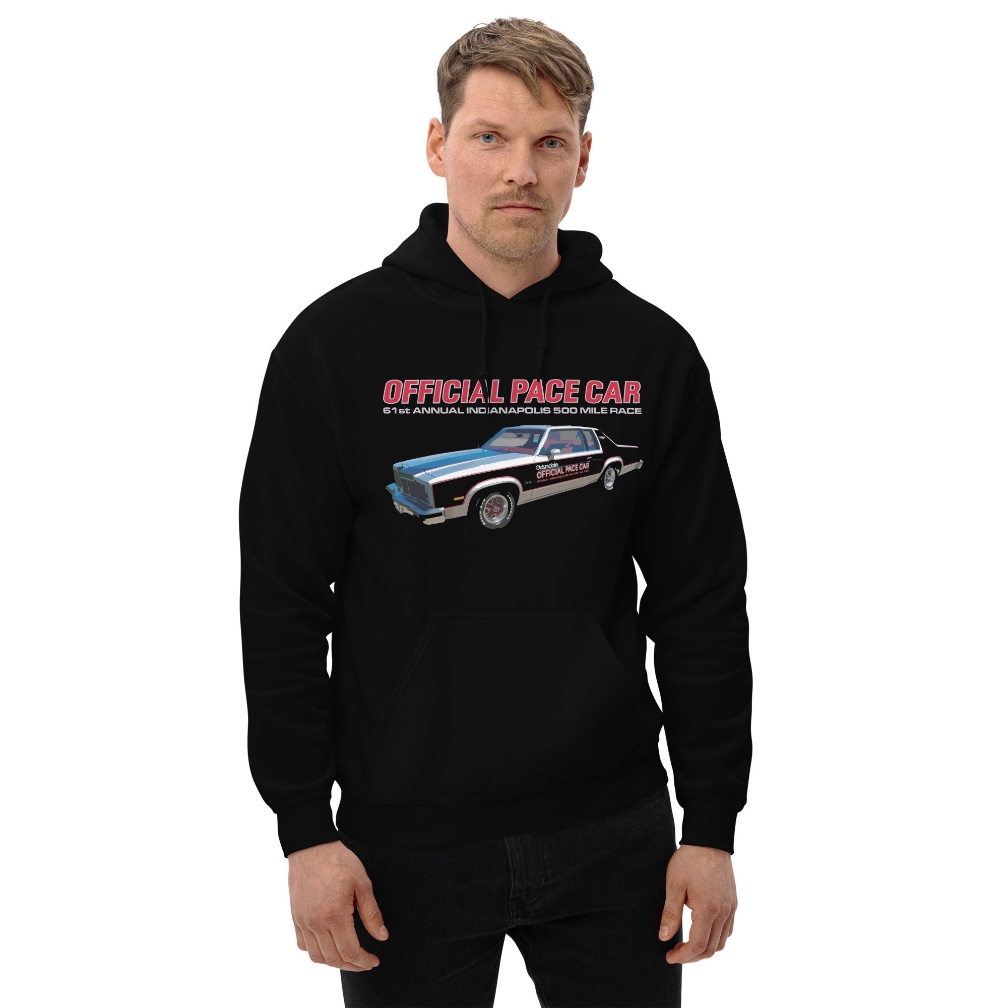 1977 Olds Delta 88 Pace Car Indianapolis 500 Unisex Hoodie