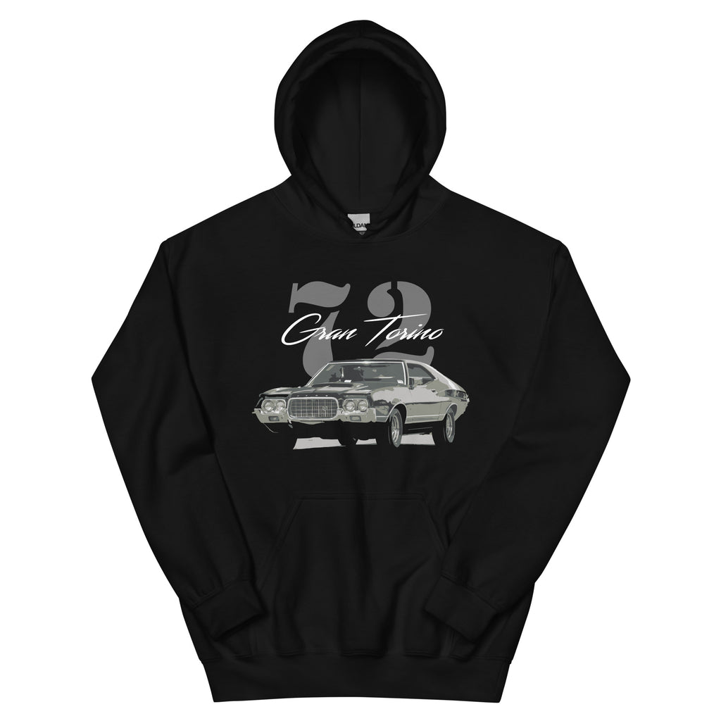 1972 Ford Gran Torino Collector Car Owner Gift Unisex Hoodie
