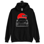 1990s RX-7 JDM Japan Red Sun Rotary Tuner Drift Street Racing RX7 Hoodie