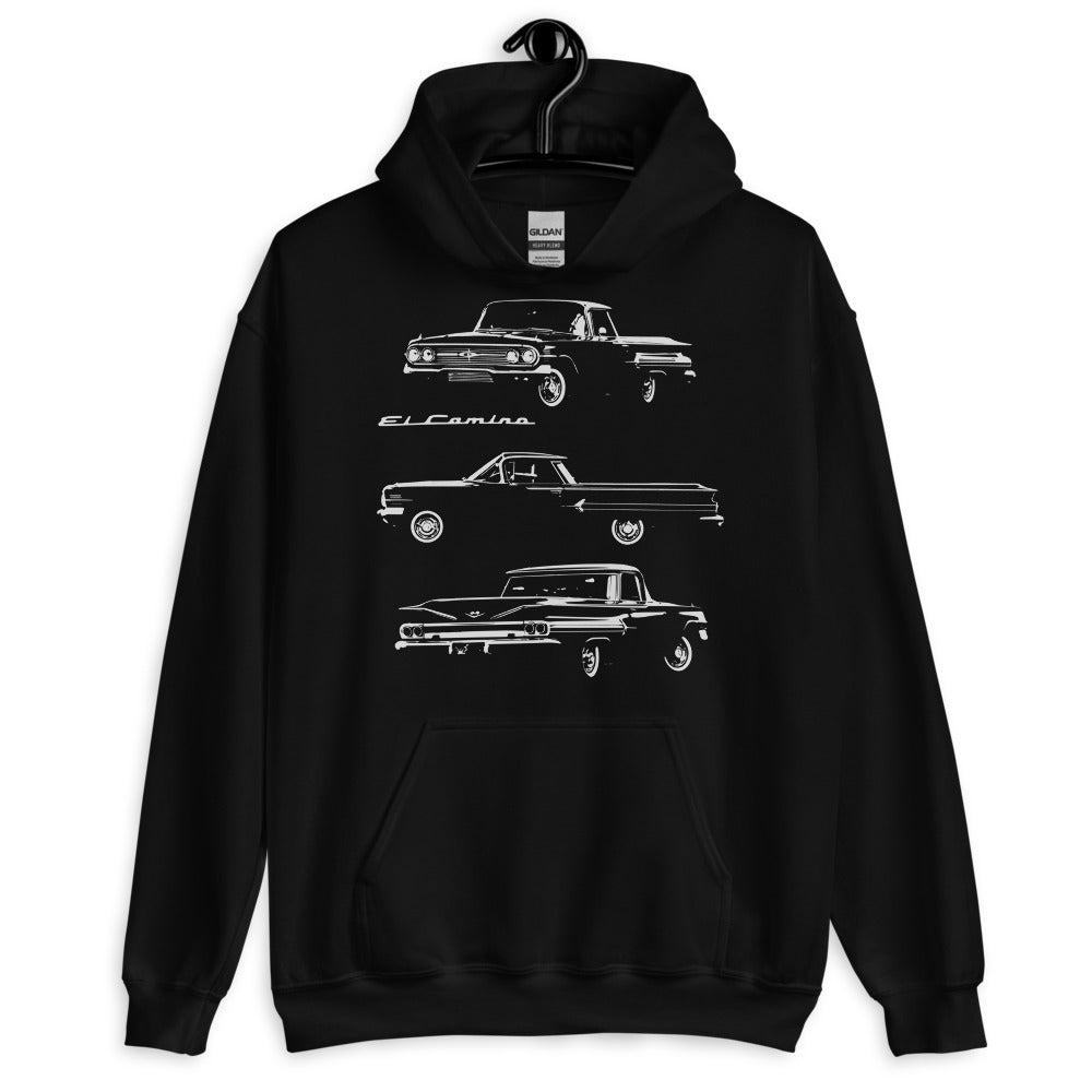 1960 Chevy El Camino Collector Car Owner Gift Unisex Hoodie