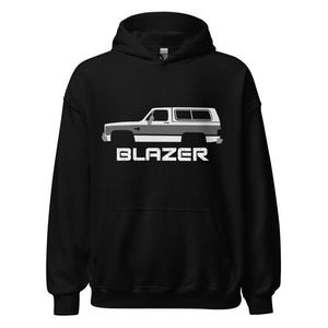 1988 Chevy K5 Blazer Truck Off-road 4x4 Vintage Classic Unisex Hoodie