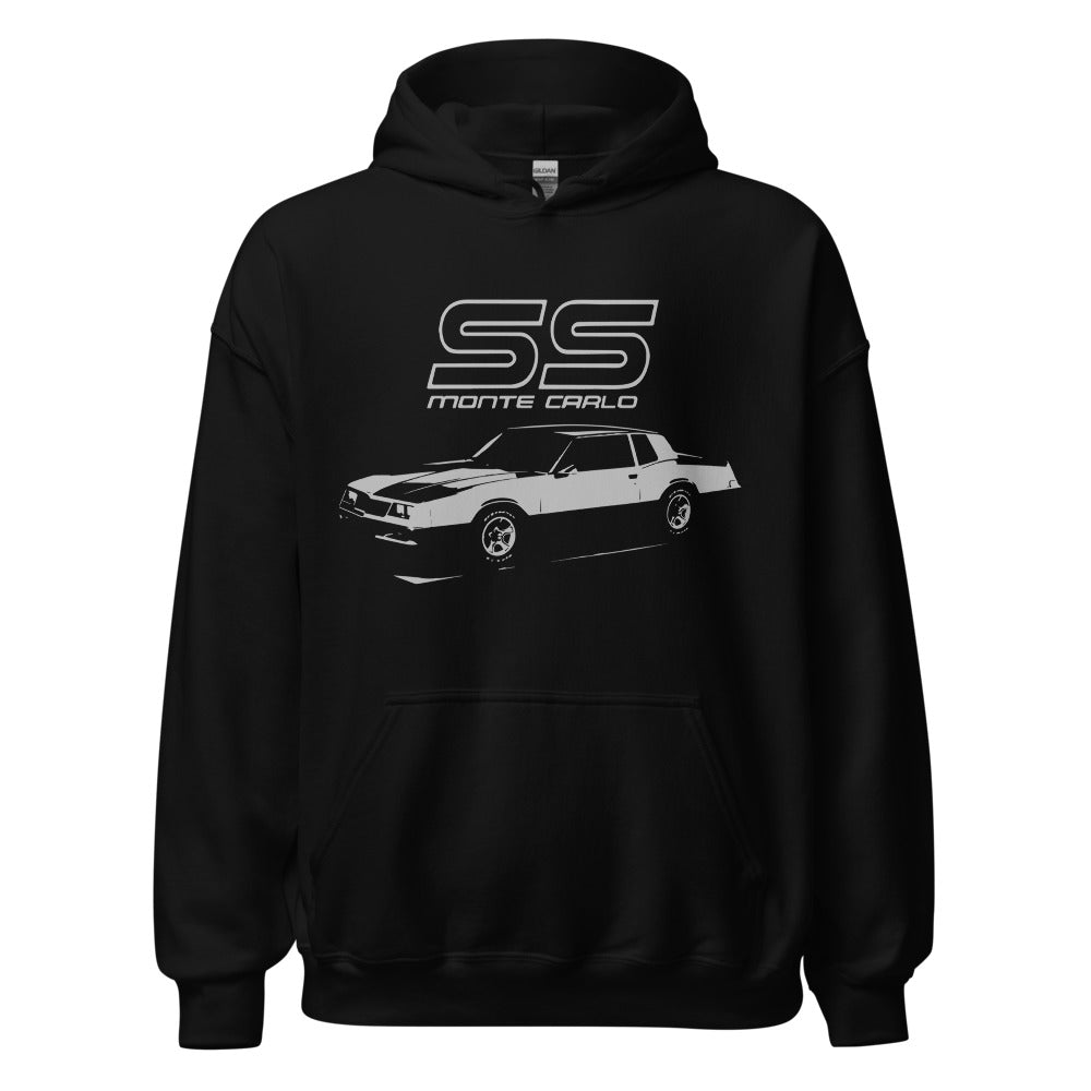 1986 Monte Carlo SS Owner Gift for Chevy Classic Cars Hoodie