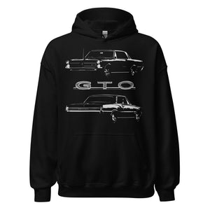 1965 GTO Owner Gift Classic Car Club Muscle Cars Custom Hoodie