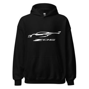 2023 Corvette Z06 C8 Vette Silhouette Custom Hoodie