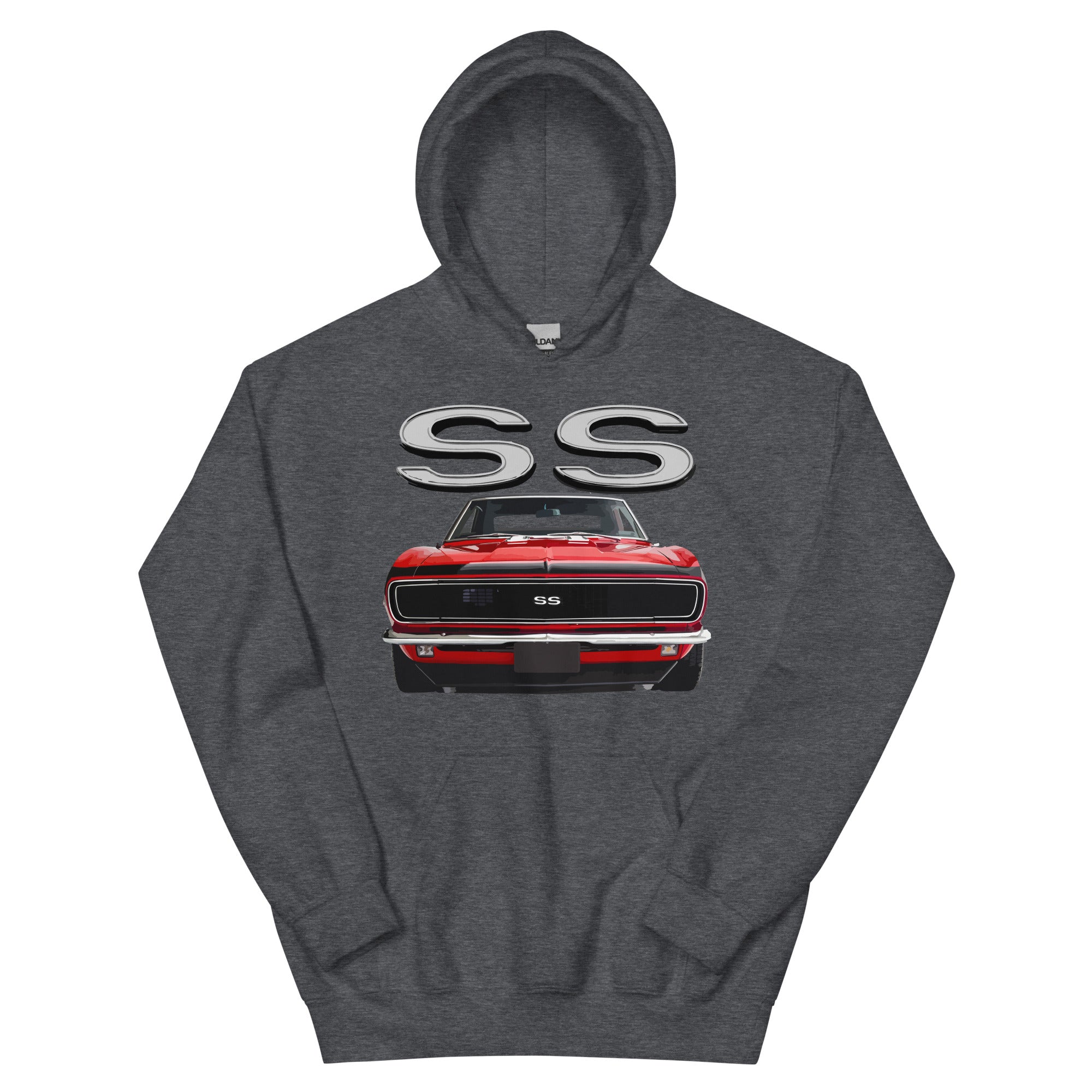 1968 Red Camaro SS Owners Gift Unisex Hoodie