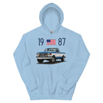 1987 Ford F150 Pickup Truck Owner Gift Unisex Hoodie