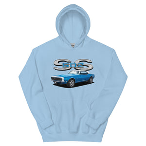 1968 Camaro SS 502 Muscle Car Owner Gift Unisex Hoodie