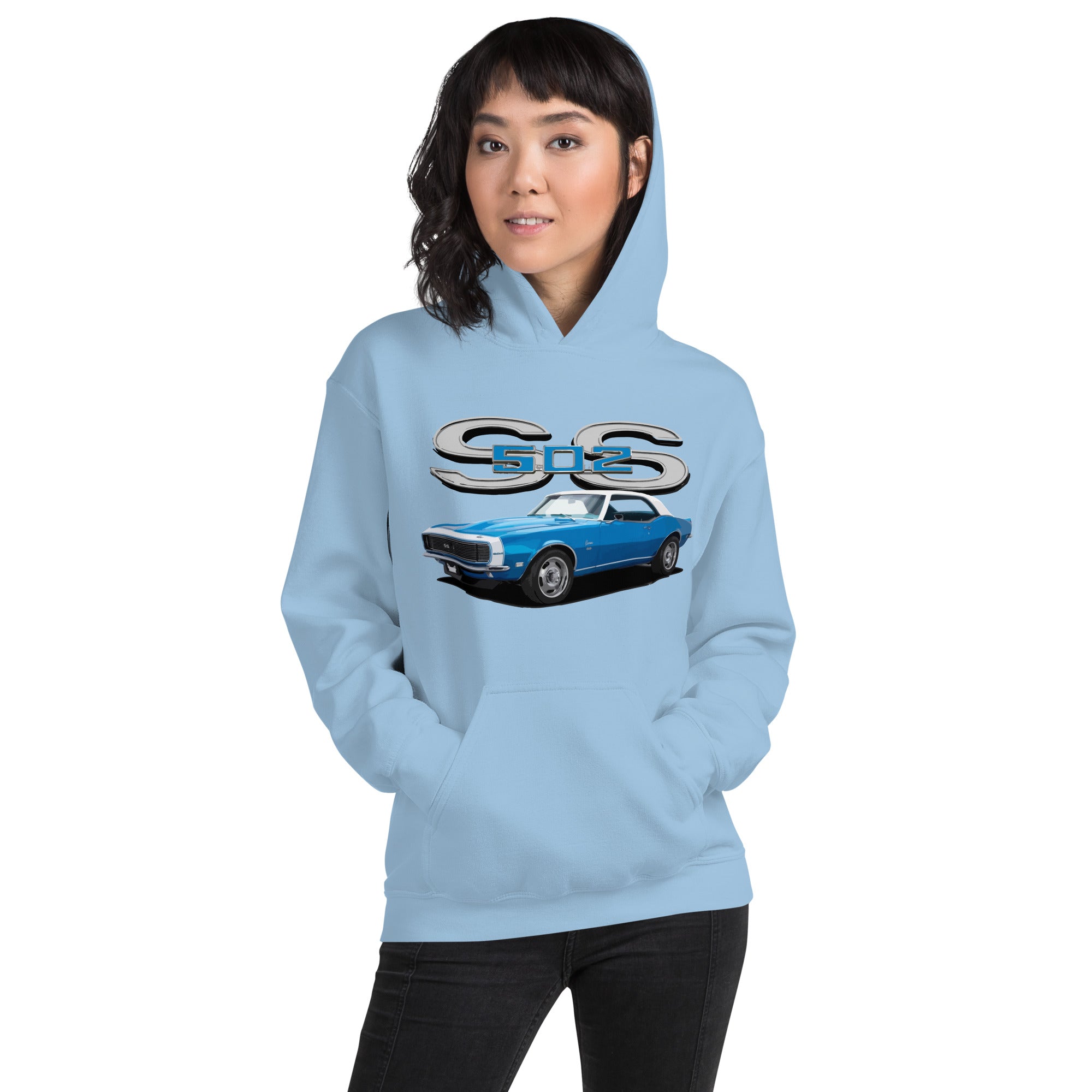 1968 Camaro SS 502 Muscle Car Owner Gift Unisex Hoodie