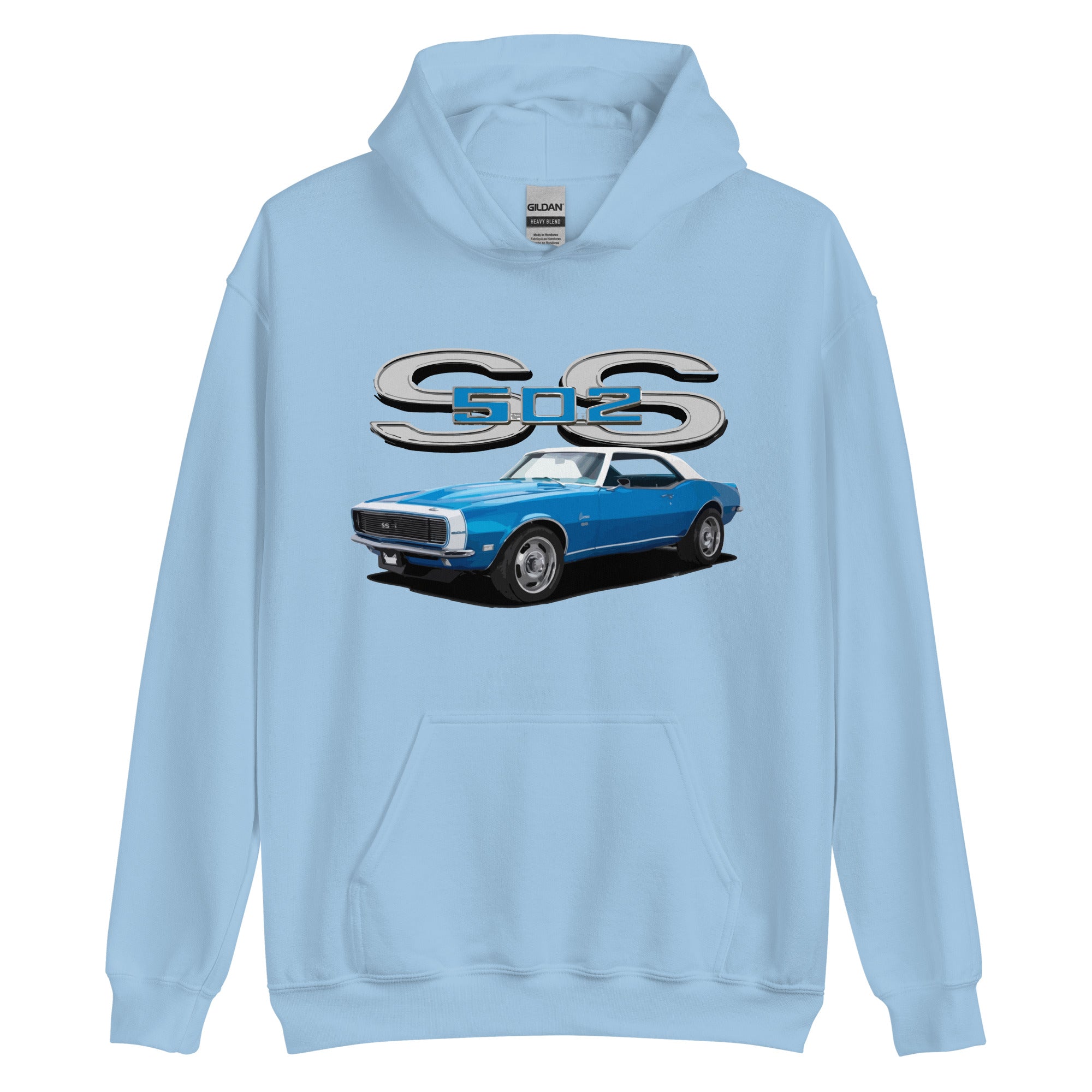 1968 Camaro SS 502 Muscle Car Owner Gift Unisex Hoodie