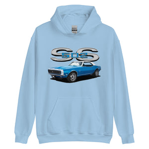 1968 Camaro SS 502 Muscle Car Owner Gift Unisex Hoodie