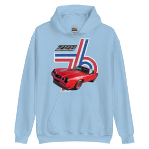 Retro 1976 Chevy Camaro Z28 Owner Gift Unisex Hoodie