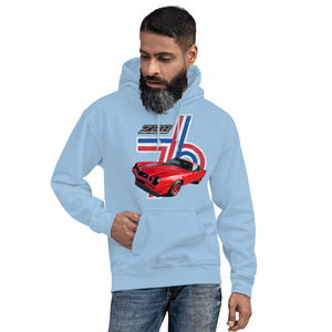 Retro 1976 Chevy Camaro Z28 Owner Gift Unisex Hoodie