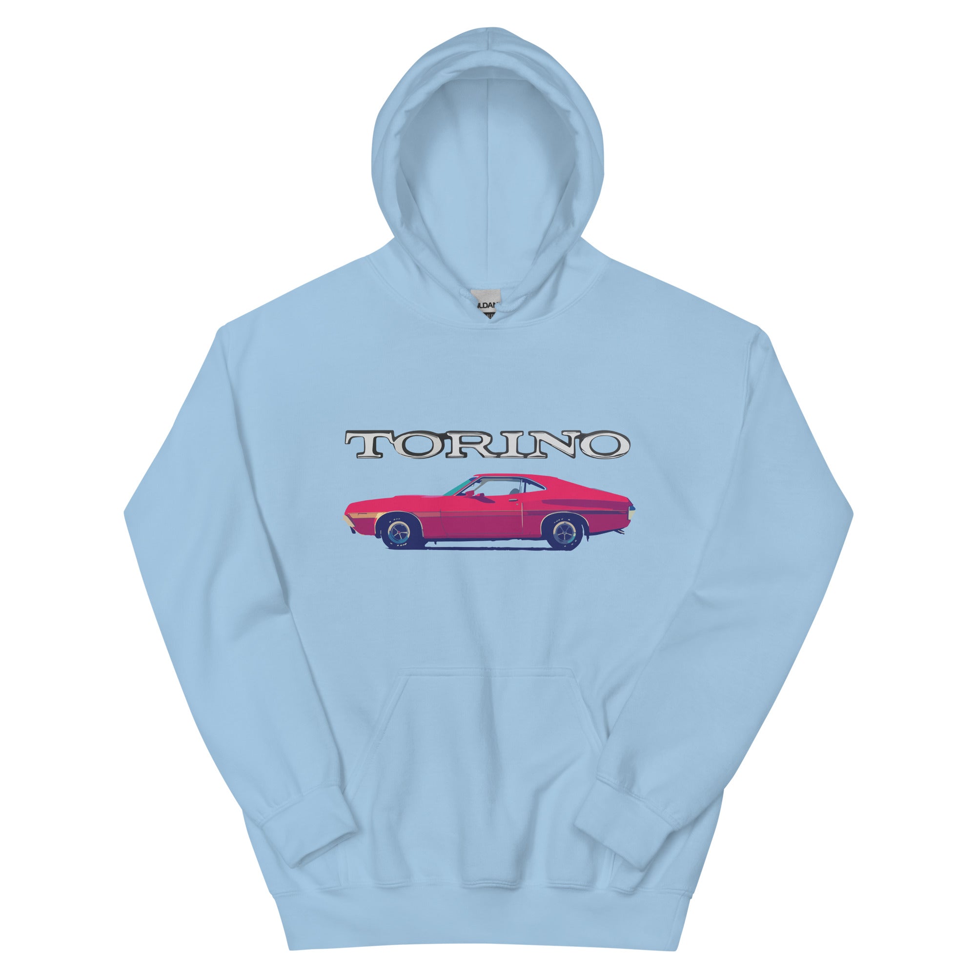 1972 Ford Gran Torino Sport Muscle Car Owner Gift Unisex Hoodie