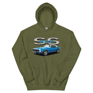 1968 Camaro SS 502 Muscle Car Owner Gift Unisex Hoodie