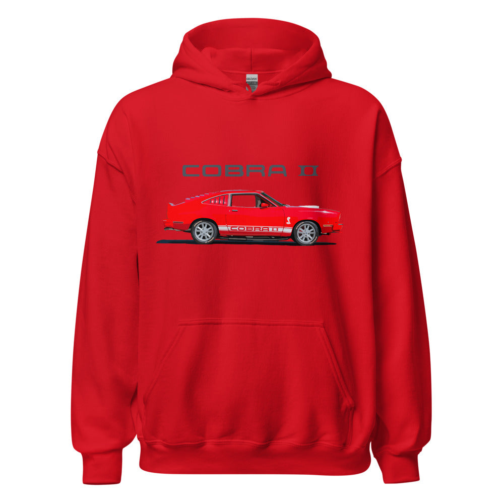 1976 Mustang II Custom Classic Car Art Hoodie