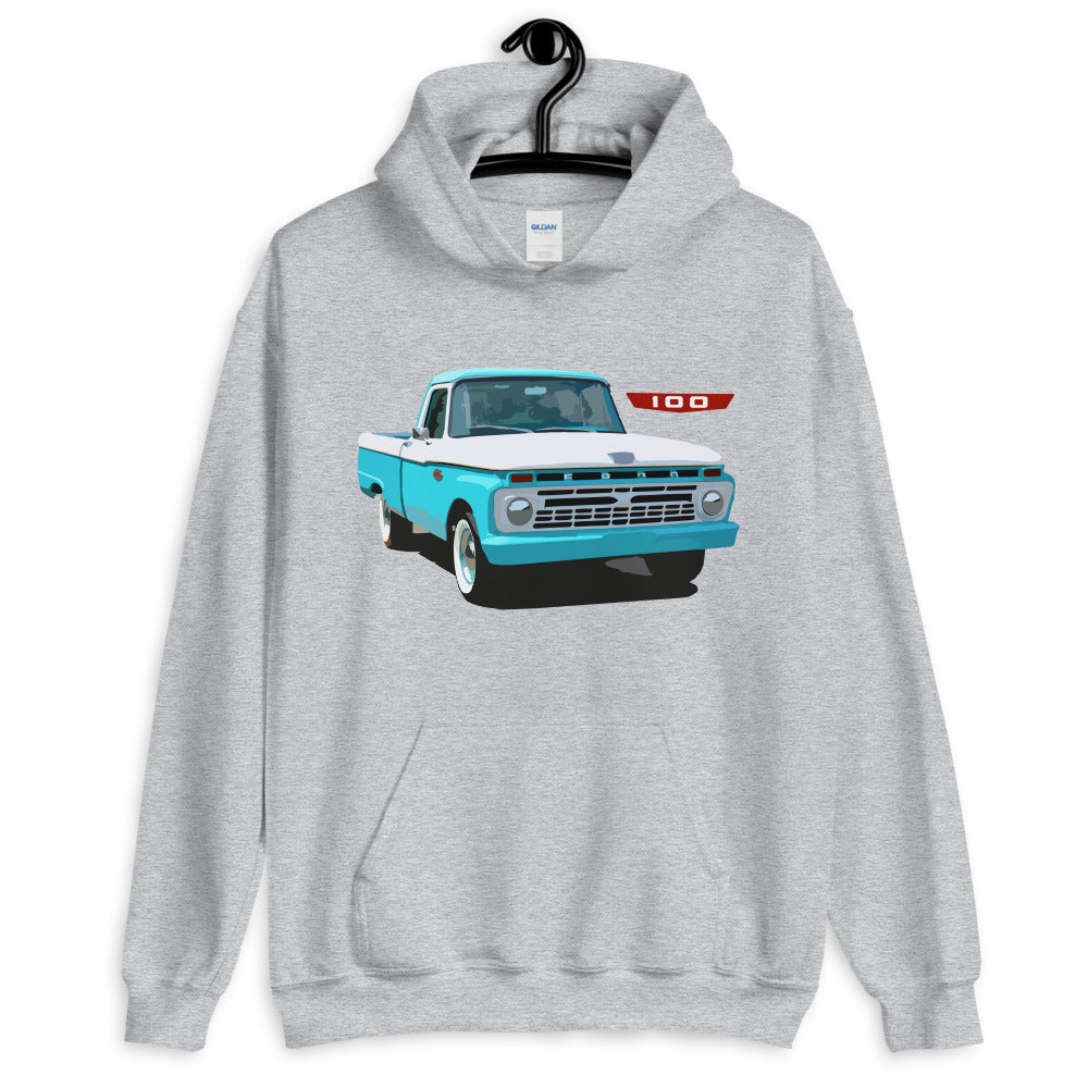 1966 Ford F100 Antique Truck Hoodie