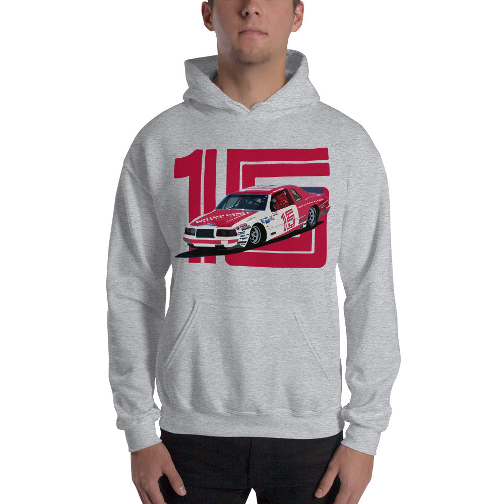 Ricky Rudd 1985 Thunderbird Winston Cup Car Unisex Hoodie