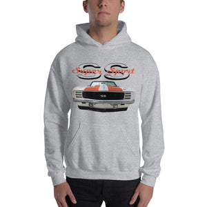 1969 Chevy Camaro SS Super Sport Classic American Muscle Car Unisex Hoodie